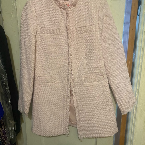 VENUS Women's Light Pink Tweed Blazer - Picture 1 of 9